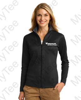 Valley Health War Memorial - Ladies Vertical Textured Full Zip Jacket