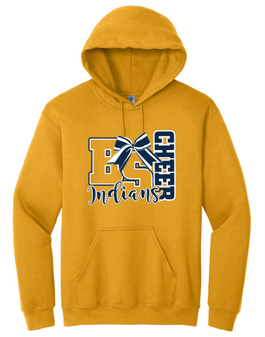 BS Cheer Gold Hooded Sweatshirt