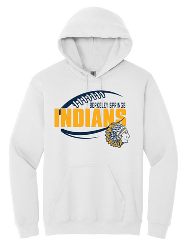 BSHS Navy Football Hooded Sweatshirt