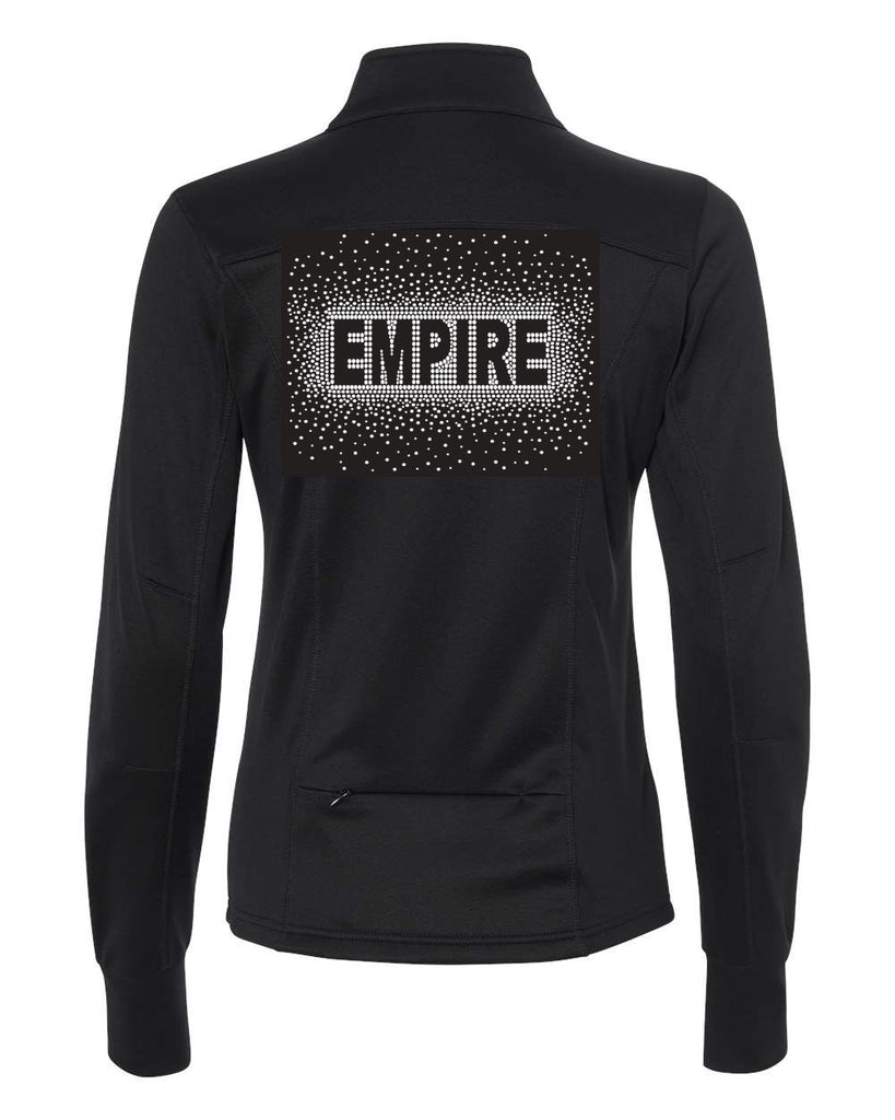 Empire Poly-Tech Full Zip Rhinestone Jacket