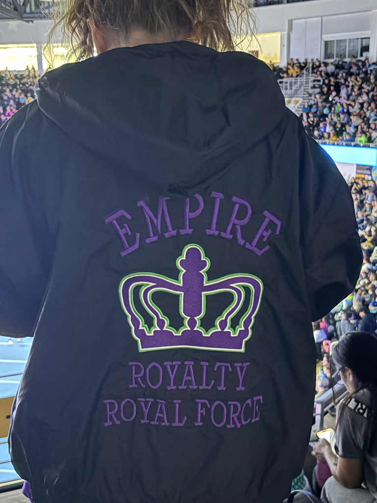 Empire Hooded Taffeta Jacket