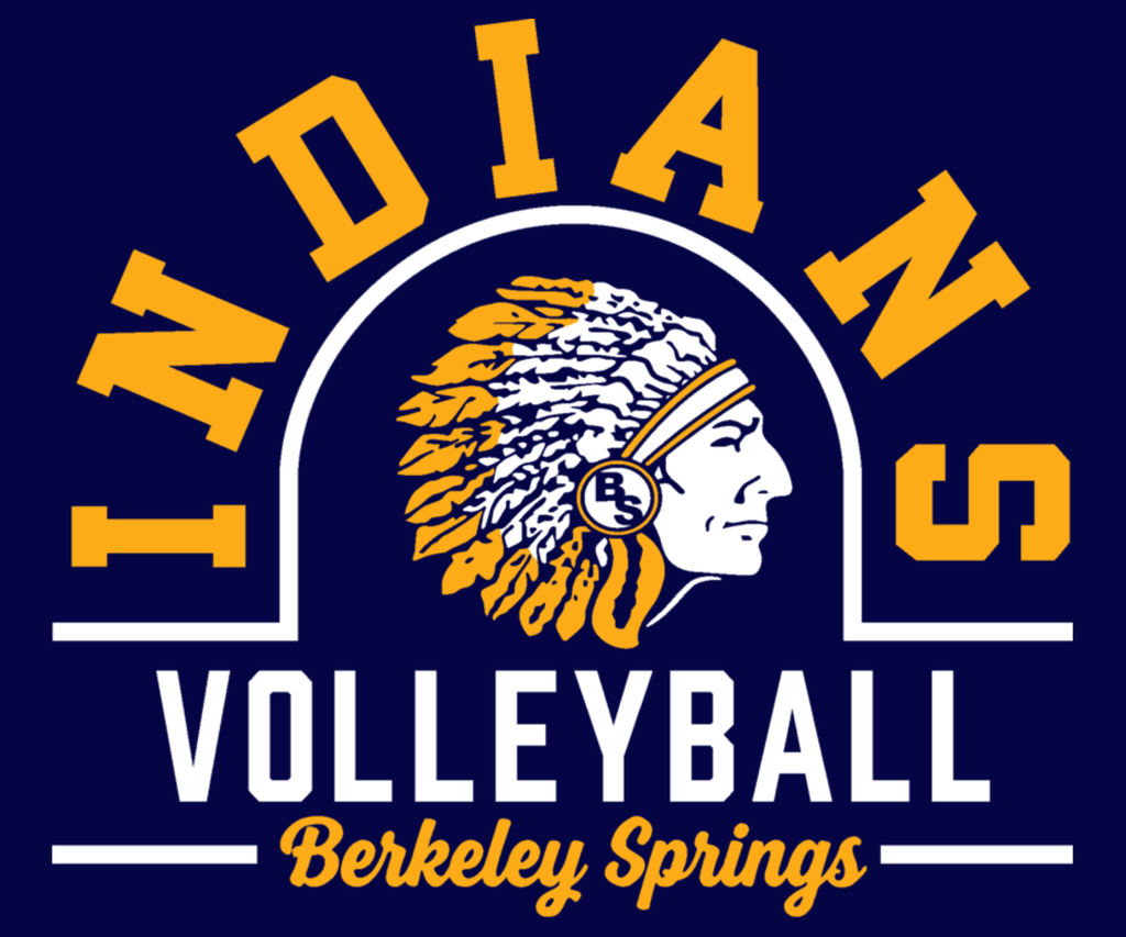 Indians Volleyball - Available in TShirt, Long Sleeve and Hoodie
