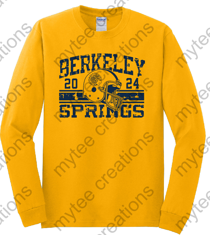 BSHS Gold Football Long Sleeve