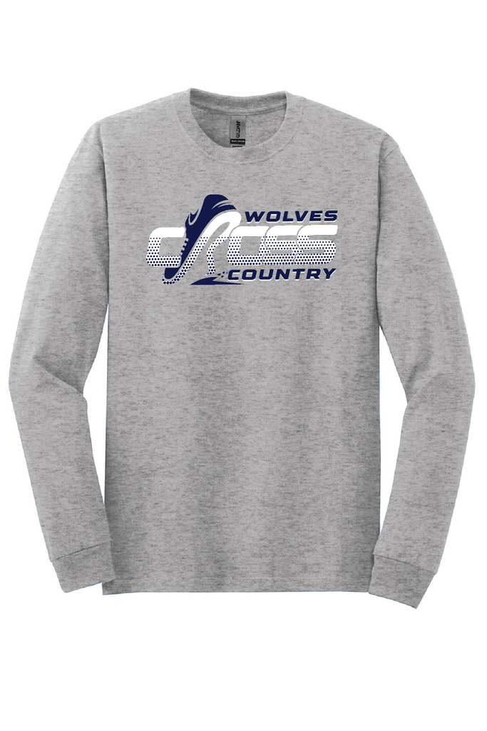 Wolves Cross Country Long Sleeve Tee
