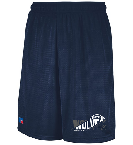 Wolves Football Mesh Shorts w/Pockets