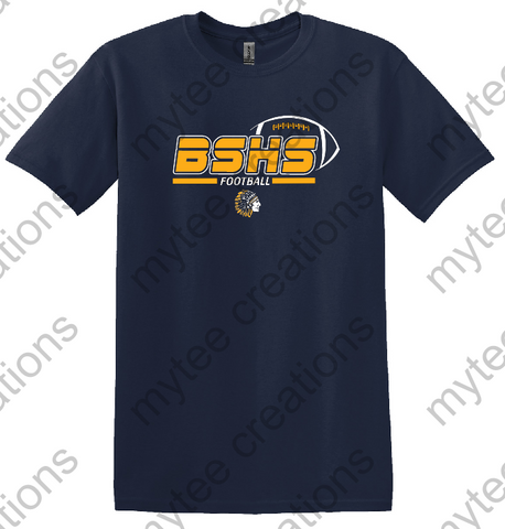 BSHS Navy Football TShirt