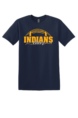Indians Cheer Navy TShirt