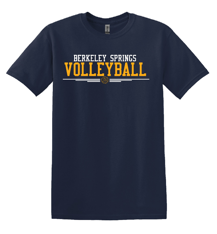 BSHS Volleyball Navy TShirt