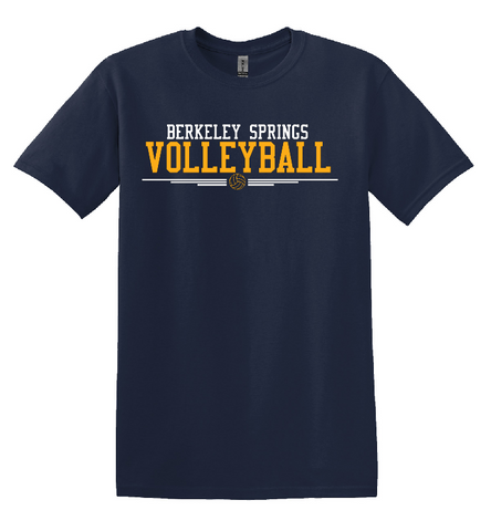 BSHS Volleyball Navy TShirt