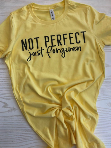 Not Perfect Just Forgiven Tee
