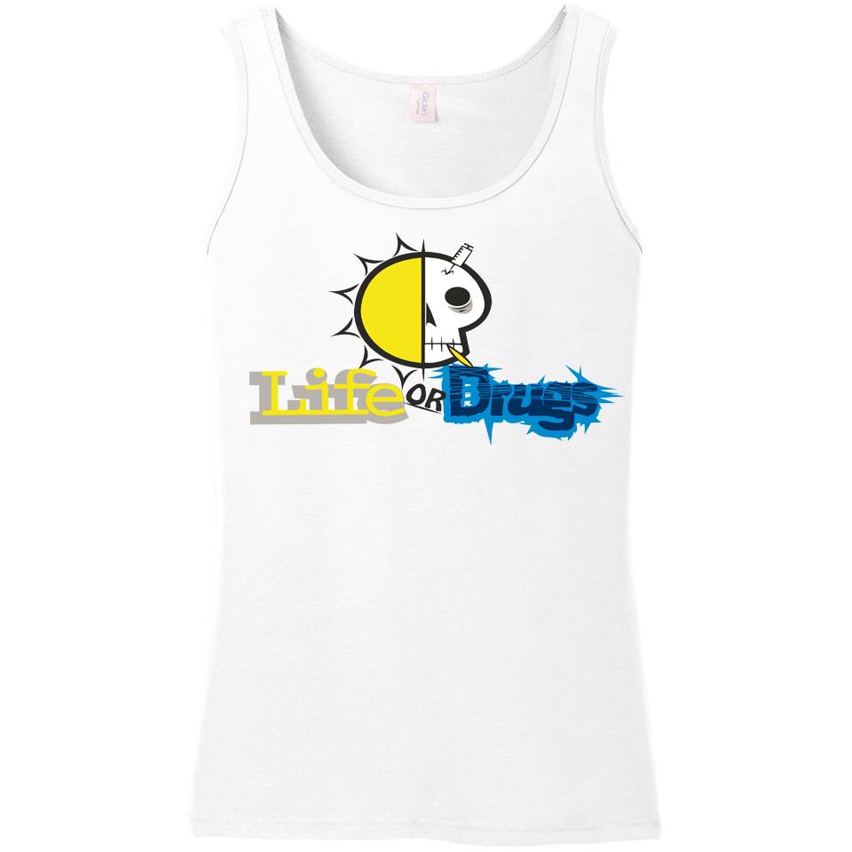 Life or Drugs Ladies Tank